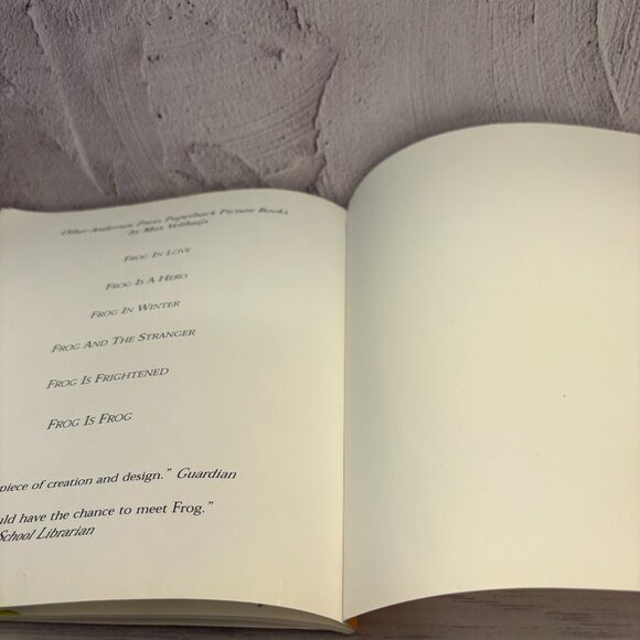 5 for $15📕Frog and the Birdsong, Max Velthuijs Kids Book (SKU: 317MI) - Picture 4 of 4